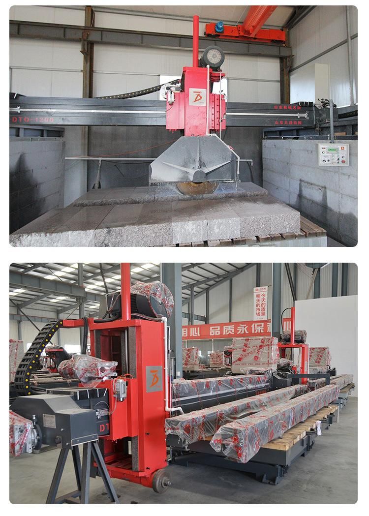 Datang Infrared Granite Marble Stone Slab Edge Wet Cutting Machine