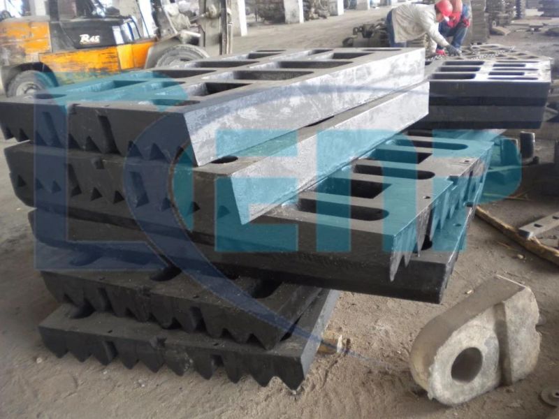 Denp Jaw Plate / Crusher Part / Crusher Plate
