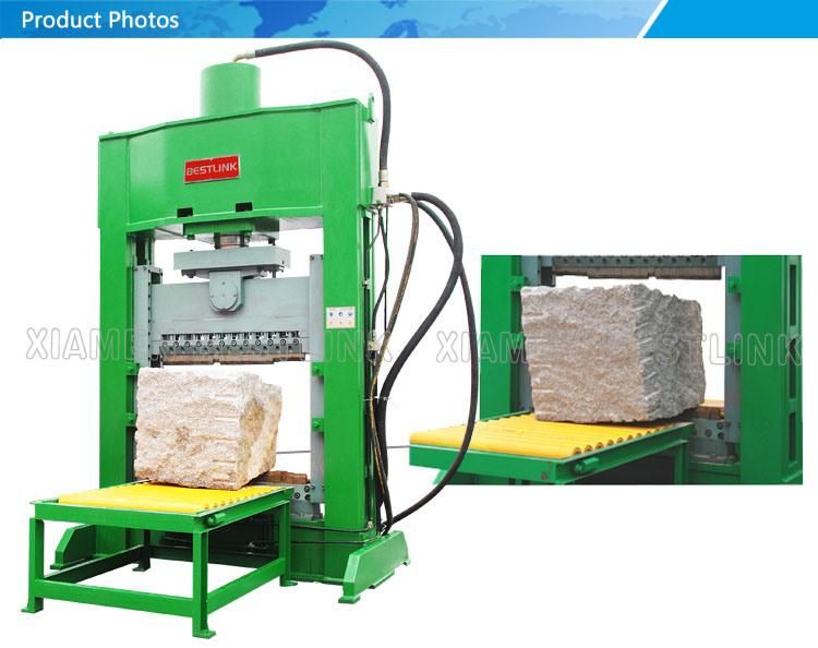 Hydraulic Curb Kerb Stone Splitter Guillotine Splitting Cutting Machine