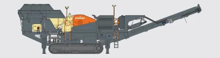 150tph China Made Mobile Crawler Type Aggregate and Sand Crushing Plant with Large Capacity