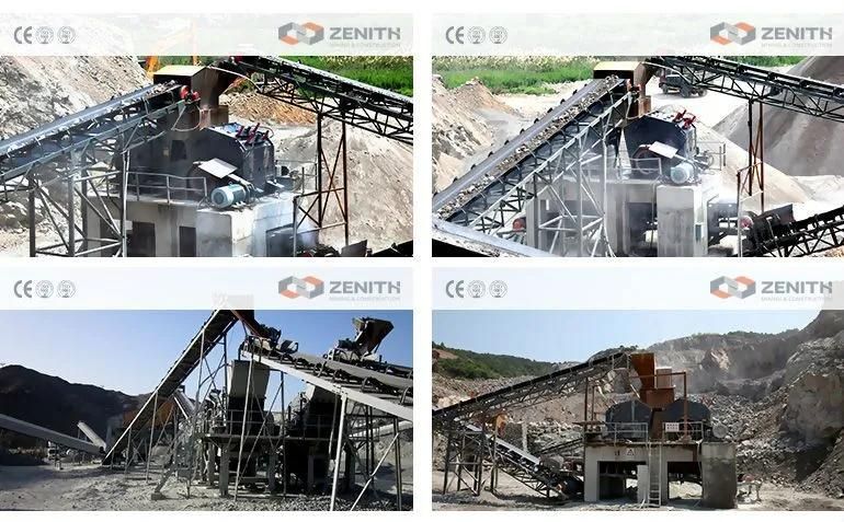 Zenith Pfw Series Stone Crushing Machine Impact Crusher with 50-800tph Capacity