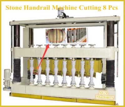 CNC Profiling Machine/Stone Balustrate Machine/Automatic Stone Lathe Cutting Machine for Railing/Processing Granite/Marble Banister (DYF600)