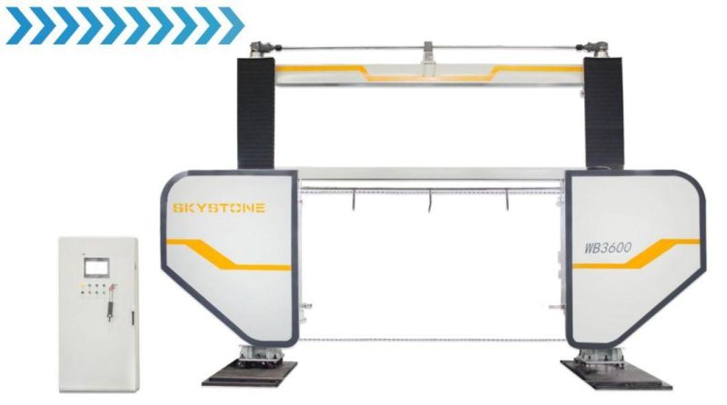 Skystone Automatic Stone Diamond Wire Rope Saw Cutting Machine