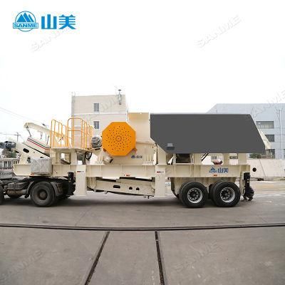 50-860tph Capacity Mobile Jaw Crusher for Sale on Rock Quarry