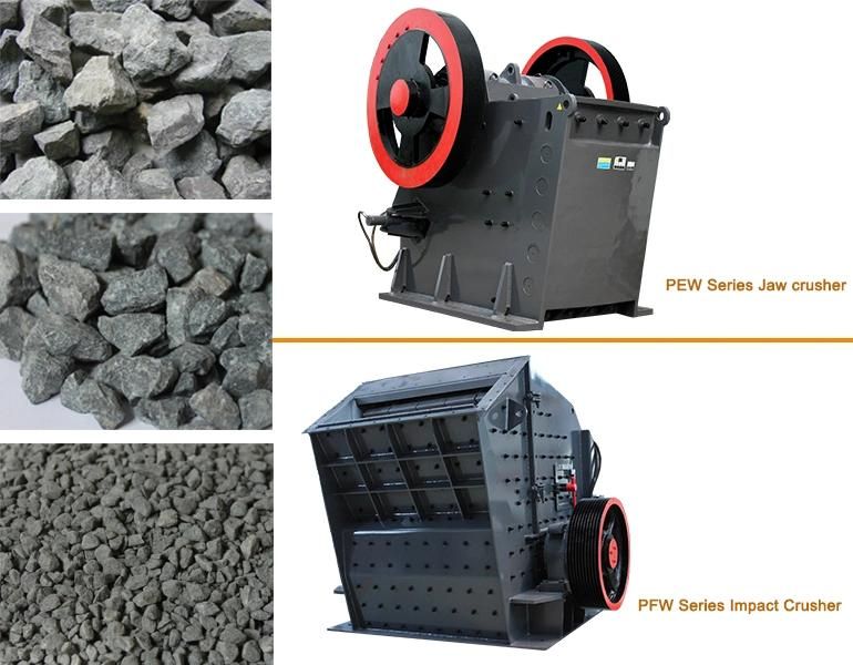 50-850tph High Performance Gravel Impact Crushers with CE