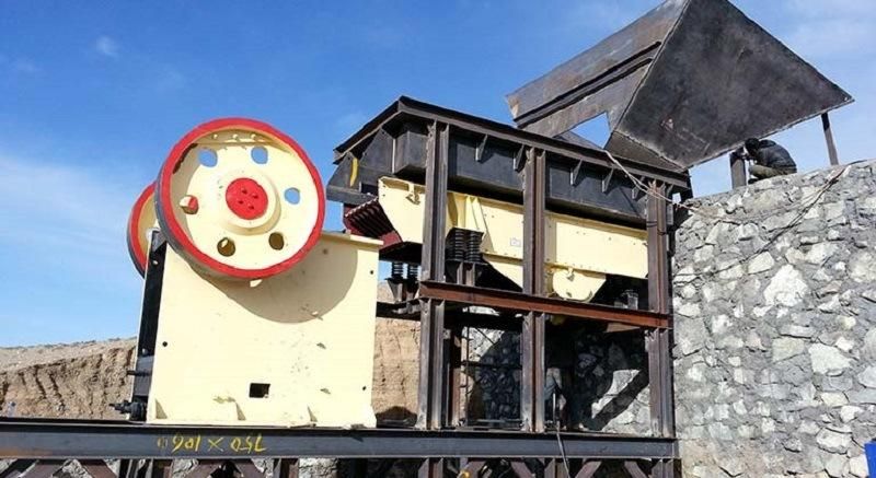 PE Series PE150X250 PE 400X600 Bricks Breaking Naked Jaw Crusher