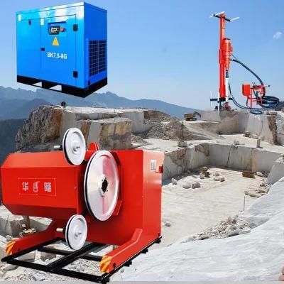 New Generation Marble Granite Quarry Stone Cutting Machine Block Mining Cutter with Diamond Wire Rope Saw