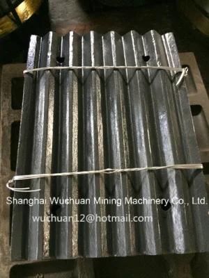 Manganese Spares Crusher Castings Wear Parts Tooth Plate for Jaw Machines