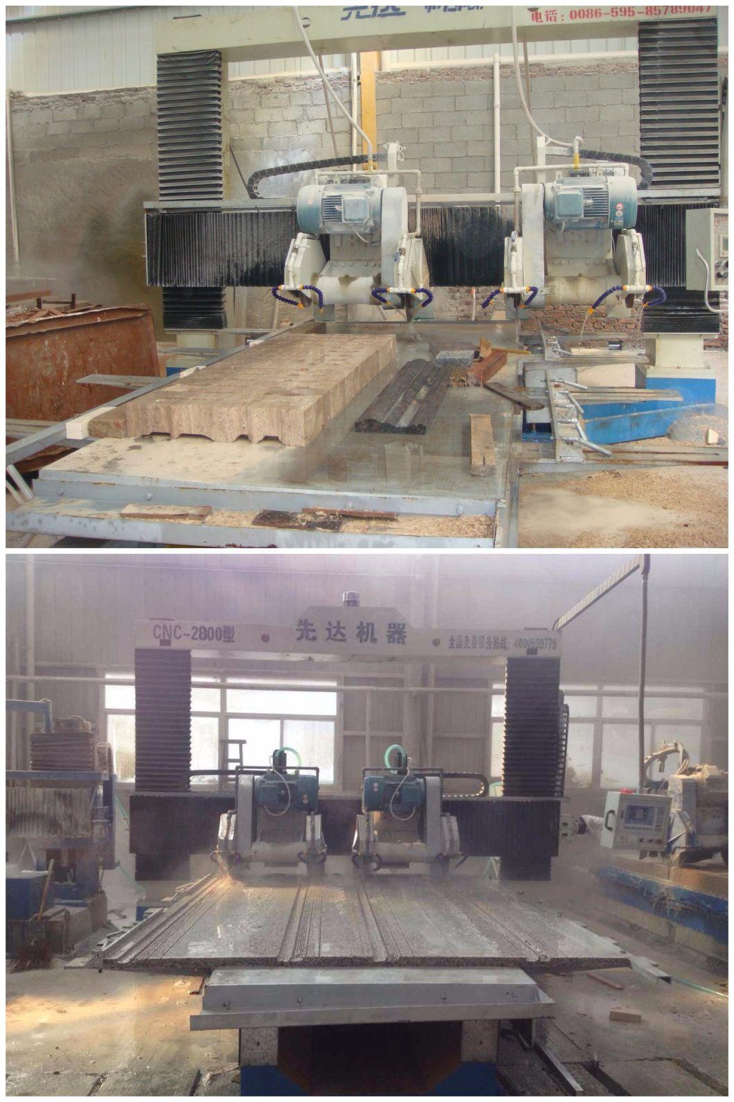 CNC Four-Blades Gantry Profiling Linear Machine for Marble/Granite