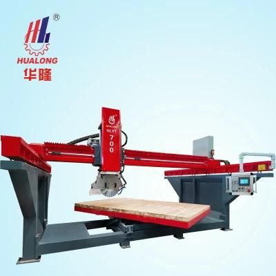 Hlyt-700 45 Degree Miter Granite Machines Automatic Bridge Cutter Machine Saw for Granite, Marble, Quartz, Porcelain, Tiles