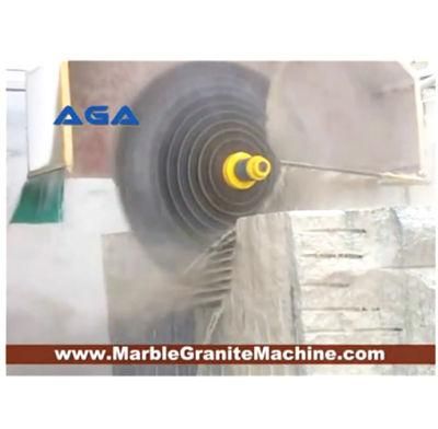 Stone Cutting Machine with Multi Blades to Cut The Marble Granite Block Into Slab Dq2200/2500/2800