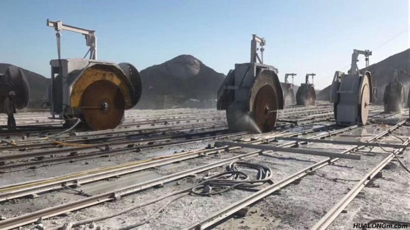 Stone Cutting Machine Quarry Automatic Block Cutting Machine High Quality Disk Saw for Quarrying Mining UAE Saudi Arabia Yemen Cambodia