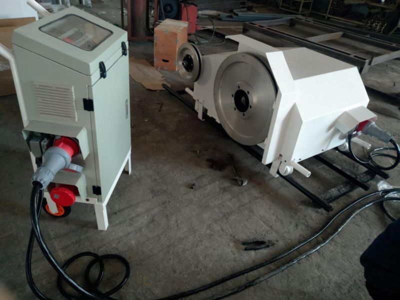 Automatic 18.5kw 22kw Small Block Trimming Diamond Wire Saw Machine