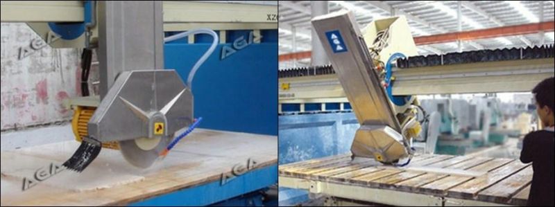 Premium Granite Bridge Saw with 45 Miter Cut for Countertops Cutting (XZQQ625A)