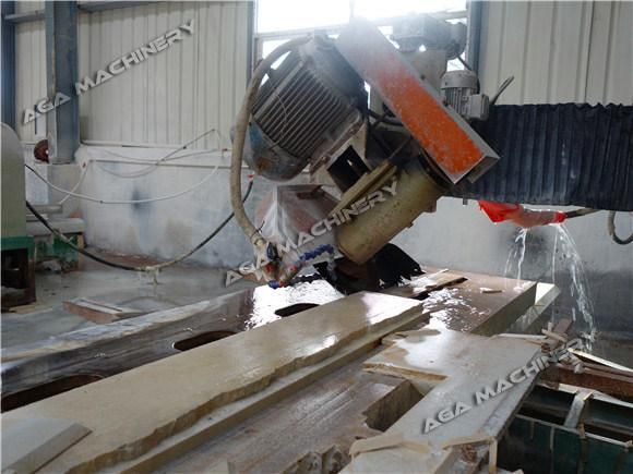 Stone Edge Trimming Machine for Cutting Granite Marble Slabs (QB600)