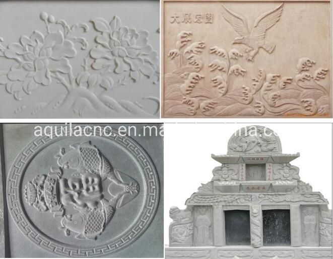 Four Heads Stone CNC Router Machine/Granite CNC Cutting Machine