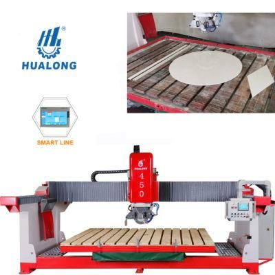 High Speed CE Certification Stone Bridge Saw Granite Marble Tile Slab Cutting Machine for Quartz Ceramic Glass Natural Artificial Stone