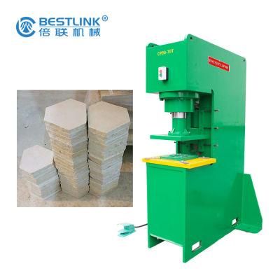 Hydraulic Stone Stamper Cutting/Pressing Garden/Plaza/Street Pavers, Stone Press Machine, Stone Pressing Machine, Stone Recycling Machine