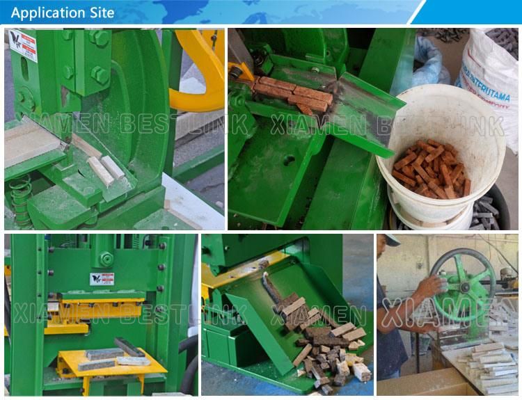 Hydraulic Manual Electric Marble Mosaic Cubic Stone Tile Chopping Machine