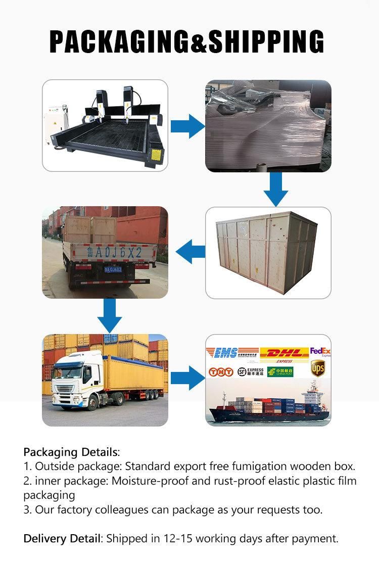CNC Router for Stone Double Heads Marble Engraving Machine CNC Engraver