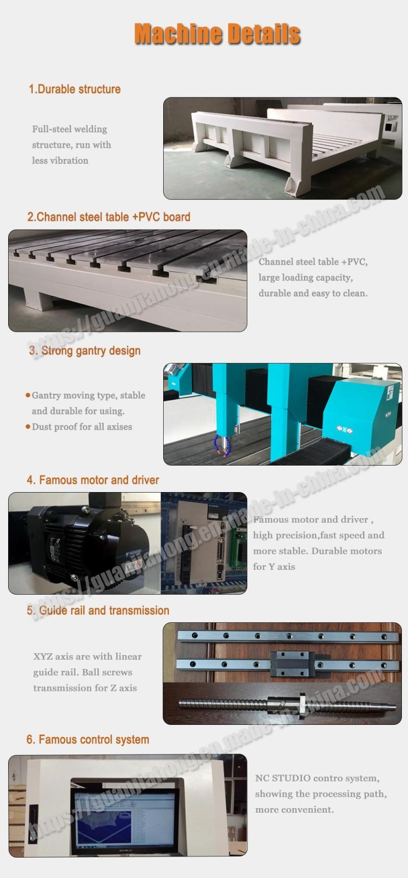 1325 Heavy Duty Wood and Stone CNC Router