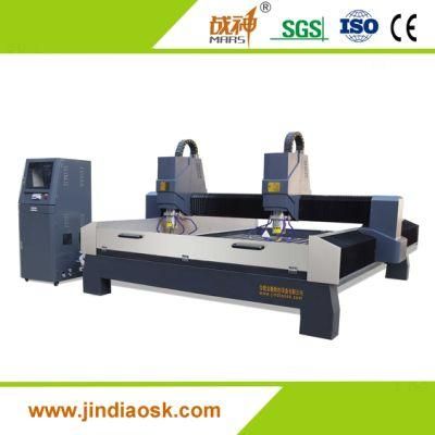 All Kinds of Stone Art Relief Processing CNC Router Machine Can Be Two Head