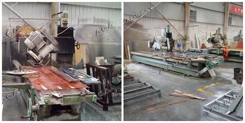 Manual Edge Cutting Machine for Granite and Marble Slab