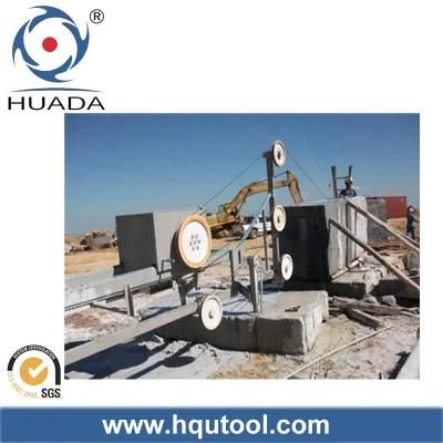 Diamond Wire Saw Machine for Stone Block Squaring