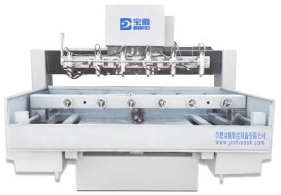 High Quality Two Heads/ Four Heads/ Eight Heads Bd2512r/Bd3012r 4D/3D Rotary Stone CNC Machine for Statues of Human Figures China