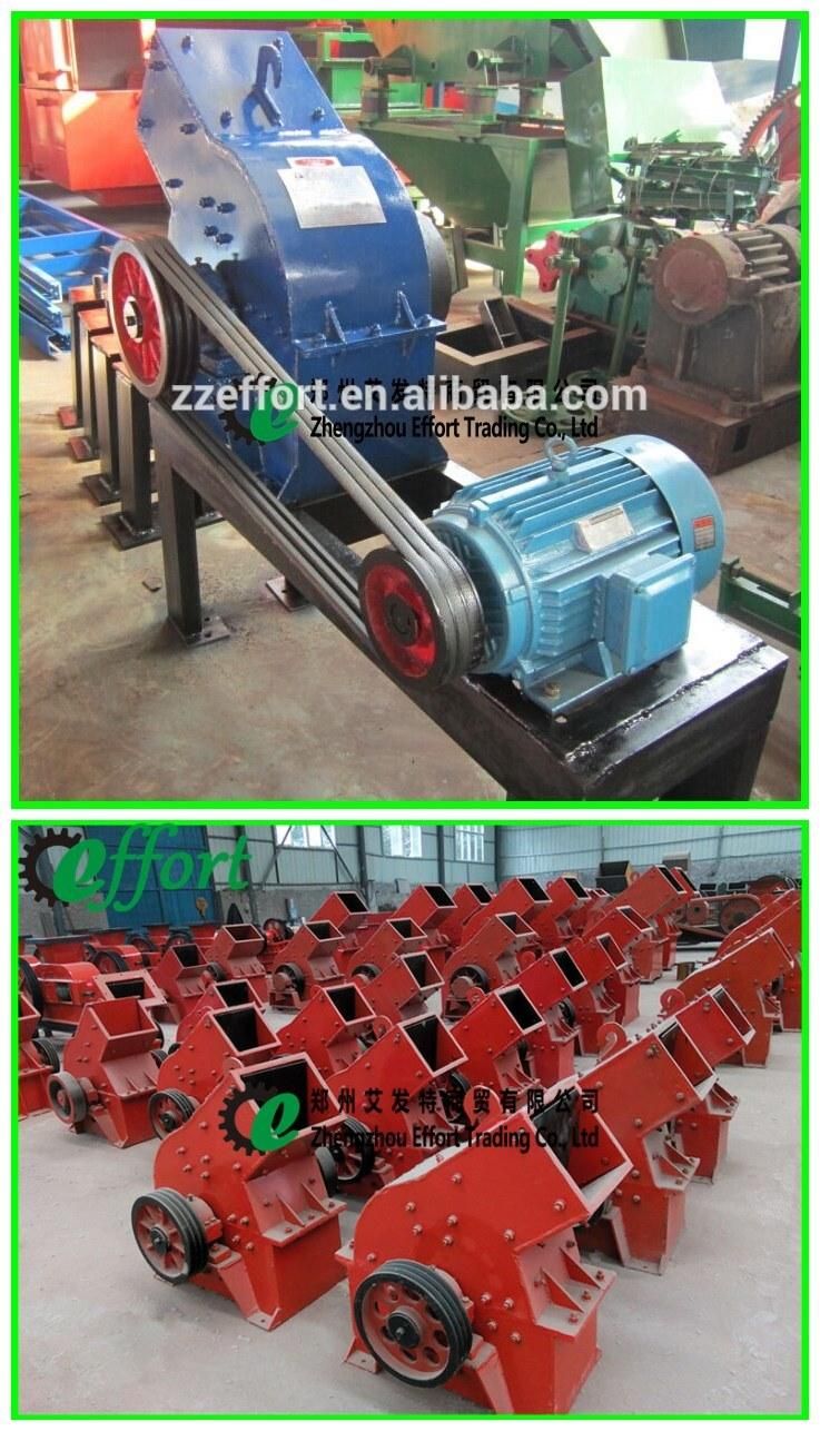 Gold Stone Crushing Hammer Crusher Gold Ore Hammer Mill with 1-30 Tph