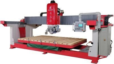 Hualong Stone Machinery Monoblock Bridge Saw Bathroom Vanity Processing Machine Hlsq-450 for Tile Granite Marble Stone Cutting Machines Siemens