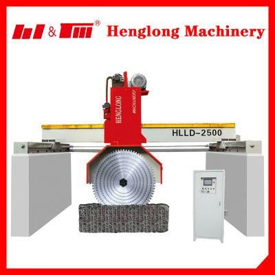 67kw Hlld-2500 Henglong Hydraulic Lifting Granite Block Bridge Cutting Machine