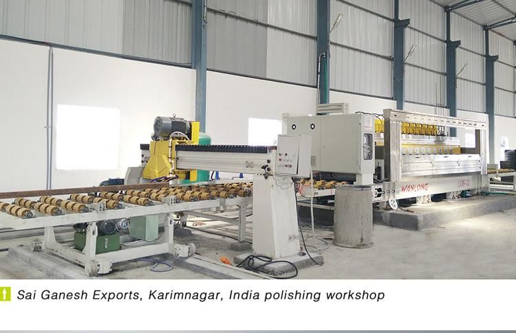 Multi Heads Granite Line Auto Continuous Polishing Machine