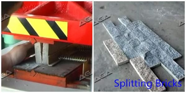 Hydraulic Stone Recycling Machine Cutting Granite Marble Pavers (P72/81)