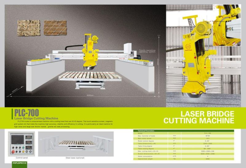 Popular Type Laser Bridge Cutting Machine for Stone Cutting USA