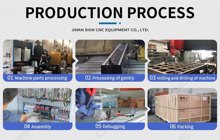 Heavy Stone Granite Marble CNC Router Engraving Machine