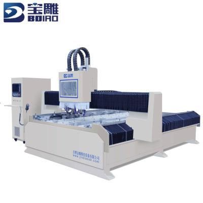 Bd1630-3t Pneumatic Three Head Change Stone CNC Machine Relief Machine