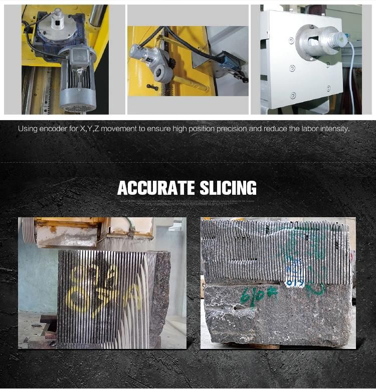 Multi Saw Machine Tool granite Block Cutter for Indian