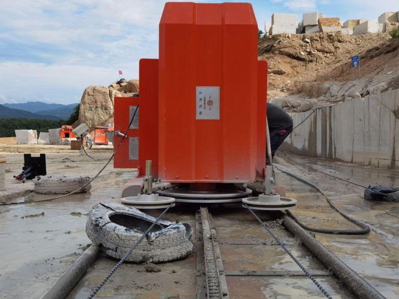 Wire Saw Machine for Granite Marble Quartzite Mining & Quarry