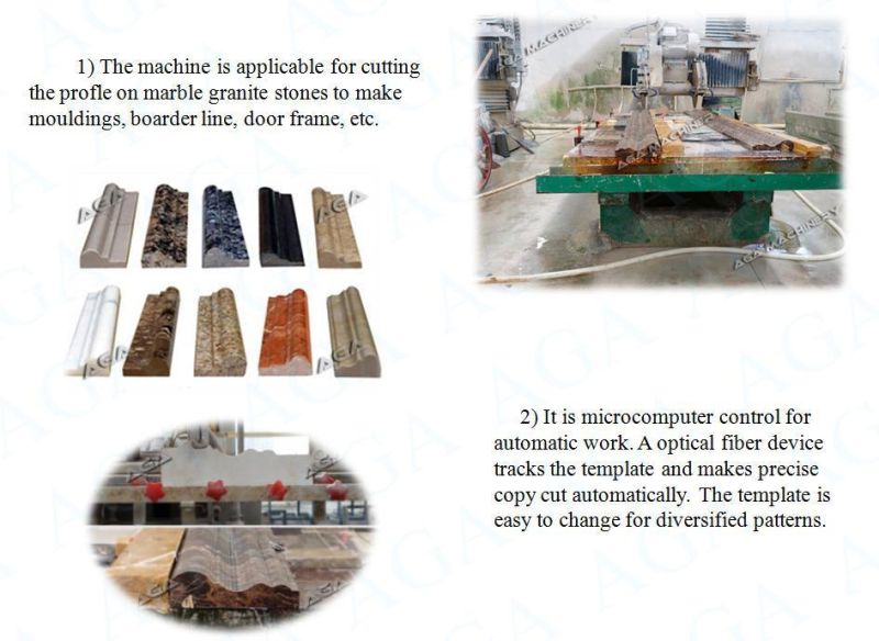 Marble Granite Profile Cutting Machine to Make Moulding (FX1200)