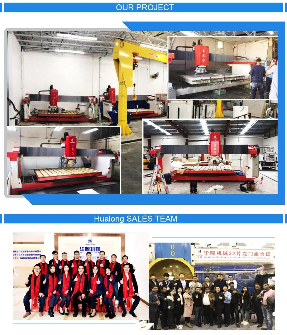 Hualong Hlsq-450 Automatic Granite Tile Stone Cutting Machine