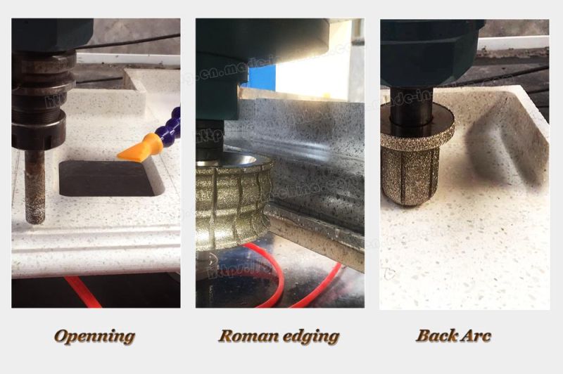 Artificial Stone, Quartz Stone Slab Kitchen Countertop Cutting Machine