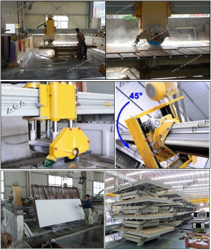 Laser Bridge Saw Stone Bridge Cutting Machine for Granite Marble Auto Cutting (HQ700)