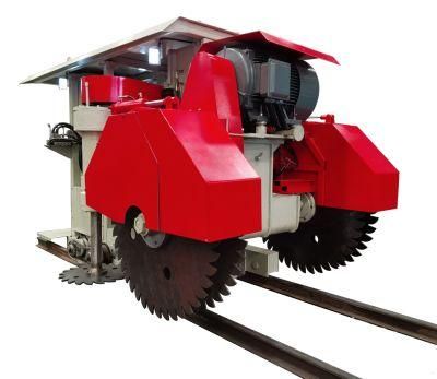 Hkss-1400 Rail Electric Quarry Sandstone Limestone Red Stone Brick Cutting Machine