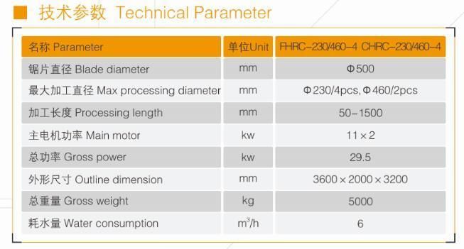 Four PCS Baluster Cutting Machine Four Head Balustrade Cylindrical Machine