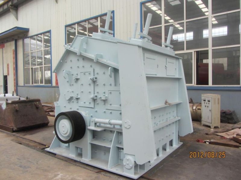 Capacity 100t/H Mobile Impact Crushing Plant for Blue-Gray Stones