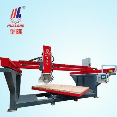 Hualong CE Certification Machinery Bridge Saw Stone Cutter CNC Carving Machine with Laser Bridge Cutter