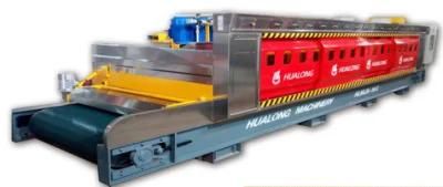 Hualong Machinery Automatic Continuous Resin Grinder Granite Stone Polishing Machine