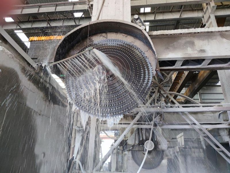 Multiblade Bridge Saw Stone Cutter Machine for Granite Block Cutting