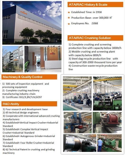 Stone Crushing Plant Widely Used Atairac Made Jaw Crusher